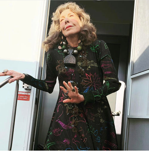 GRACE AND FRANKIE SEASON 7 GOLD SILVER EARRINGS